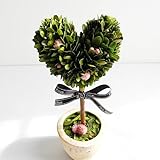 パラボッセ プリザーブドフラワー トピアリー（Lサイズ） ハート