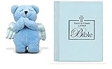 Blue Prayer Bear & Bible [並行輸入品]