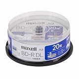 マクセル 録画用ブルーレイディスク BD-RDL 20枚入り maxell [20枚 /50GB /インクジェットプリンター対応] BRV50WPH.20SP