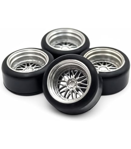 Amazon | 1/64 ホイール ミニカー 深リム タイヤ外径8.8mm リム外径6.8