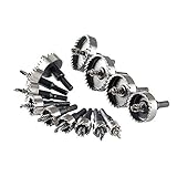 ホールソーセット 13本セット HSS ステンレス 超硬 高速度鋼 13PCS 16-53mm 金属合金 対応 穿孔 掘削 穴あけ 電動ドリル用 DIY工具 便利ツール ケース付き
