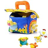 布のおもちゃ キューブ 布 玩具 ファームハウス ぬいぐるみ 知育玩具 クリスマスプレゼント 幼児　