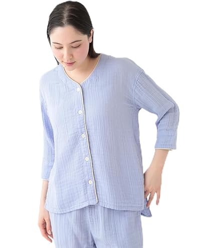 Amazon.co.jp: 内野(UCHINO) レディース パジャマ マシュマロガーゼ W