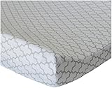 Oliver B Trellis Changing Pad Cover - Dove Grey by Oliver B [並行輸入品]