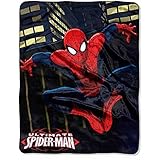 Marvel Ultimate Spider-man Toddler Throw Blanket - 40" x 50" [並行輸入品]