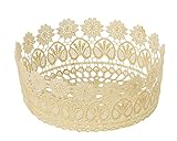 ギフトの詰め合わせに 丸和貿易 ホシュティード ラウンドバスケット クリーム (L) 400646502