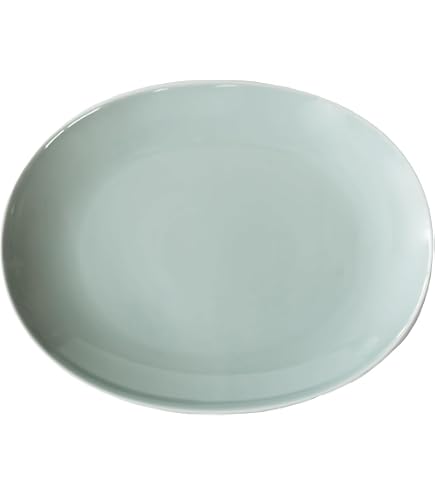 Amazon.co.jp: ポーランド食器 ミレナ社 オーバルプレート(大