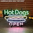 アメリカンネオンサイン/HOT DOG（ホットドッグ）Ｈ370×W505mm ／ネオン管／照明／店舗装飾／アメリカン雑貨／ [並行輸入品]