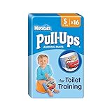 1パック男の子16用の小さなプルアップ (Huggies) (x 6) - Huggies Small Pull-Ups for Boys 16 per pack (Pack of 6) [並行輸入品
