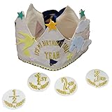 コットンクラウン(MULTI NAVY)ハッピーバースデイ メモリアル 記念 王冠