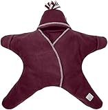 Tuppence & Crumble タッペンスアンドクランブル 星型アフガン Star Wrap スターラップ 4-10ヶ月用 パープル
