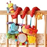 Animal Handbells Developmental Toy Bed Bells Kids Baby Soft Toys Rattle Lovely by New