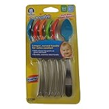 Gerber Graduates Spoons BPA Free, Silicone, 4+ Months 6 ea ( by NUK