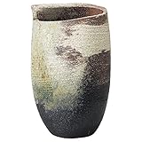 古陶刷毛目花入(信楽焼) [18.5 x 15.5 x 31cm 2215g] 【花瓶】 | 料亭 旅館 和食器 飲食店 おしゃれ 食器 業務用