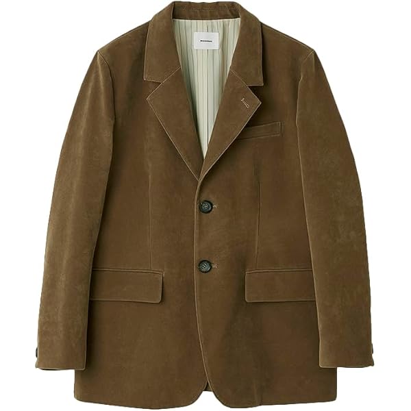 ミースロエ　フェイクレザーカバーオールジャケット　ブラウン ミースロエ フェイクレザーカバーオールジャケット ブラウン - メルカリ