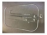 経済Clawfootタブを追加シャワーカーテンロッドW / Oval