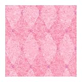 York Wallcoverings CK7751SMP Candice Olson Kids Princess Harlequin 8 X 10 Wallpaper Memo Sample, Pin