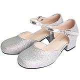 （アリサナ）arisana キッズ ジュニア フォーマルシューズ シャイニー ガールズ シルバー 24cm