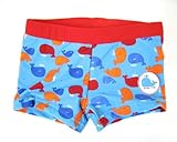 ロサン ベビー水着 クジラ ブルー9M (9ヶ月)