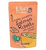Ella's Kitchen Super Scrummy Salmon Risotto with a Sprinkle of Cheese Stage 3 from 10 Months 190g (P
