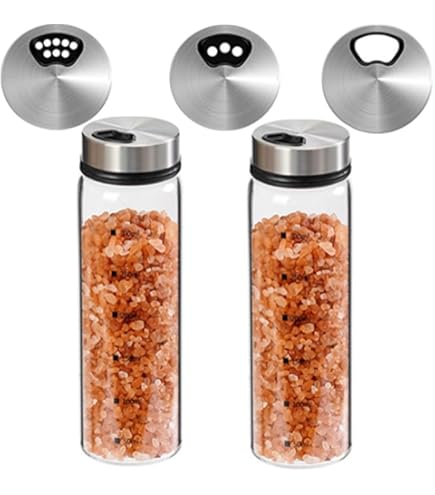 Amazon | Xixining 調味料入れ セット 砂糖 瓶 塩 入れ物 容器 調味料