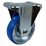 ナンシン 産業用キャスター 固定φ130ウレタン車輪(ベアリング入り) SKM-130 VU