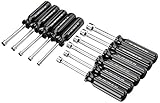 Armstrong 66-848 11 Piece Solid Handle, Hollow Shaft Nutdriver Set Metric [並行輸入品]