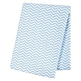 Trend Lab Blue Chevron Deluxe Flannel Swaddle Blanket by Trend Lab [並行輸入品]