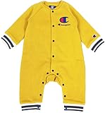(チャンピオン)Champion ベビー ラインリブ 長袖ロンパース CB2001 (90cm, 05：マスタード)