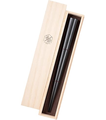 Amazon | 津軽塗箸 ロイヤル 中 20.5cm | 天然木 製作工程の丁寧さから