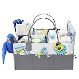 Baby Diaperキャディオーガナイザー – NurseryストレージポータブルLargeおむつオーガナイザー – Versatile頑丈な耐久性Changingテーブルキャディおむつ – 新生児