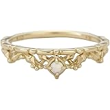 [ノジェス] 【Pocket Ring】 K10オパールピンキーリング