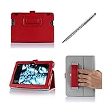 ProCase New Kindle Fire HDX 7 Case with bonus stylus pen - Flip Stand Leather Folio Cover for Kindle
