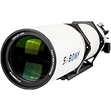 SVBONY SV550 天体望遠鏡 APO 三枚玉アポクロマート屈折式望遠鏡 口径122mm f/7 焦点距離 OTA 鏡筒 EDガラス 300mmダブテールプレート、望遠鏡ケース付き 星野写真撮影 星雲 天体写真用 深宇宙写真