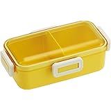 スケーター(Skater) Ag+ 抗菌 ふんわり盛れる 弁当箱 530ml レトロフレンチ イエロー 日本製 PFLB6AG