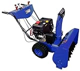 除雪機 302cc 10馬力 タイヤ式 家庭用 4サイクルエンジン 自走式 (オレンジ)