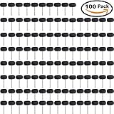 ZFE 100個300グリット繊維バフ 【3mm軸】100個入り ホイール　ナイロン　布ブラシホイール 研磨 剤 電動 ドリル ルーター ビット Proxxon dremel回転ツール用-3mmシャン