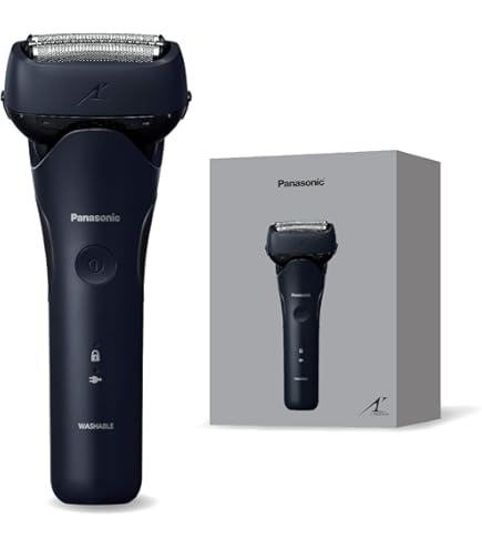 Amazon | パナソニック メンズシェーバー 3枚刃 グレー ES-RT28