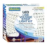 Meridian Electric 37001 6 ' LEDストリップライト、暖かいホワイト