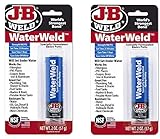 J-B Weld 8277 WaterWeld エポキシパテスティック 2オンス