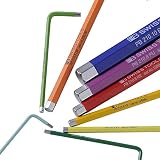 PBスイスツールズ レインボー六角レンチ9本組 210H-10RB サイズ1.5～10 1ヶ入 TWR-9S