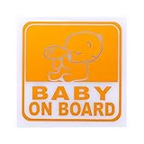 Giantree カー・リフレクティブ・ステッカーベビー・セーフティ・ステッカー“Baby on Board ”あなたの車または自動サインイン
