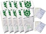 Miele U bags ULTRA PREMIUM 3D 10 Bags + 4 Filters; Fit Miele Type U, S7, S7000-S7999 Series Upright 