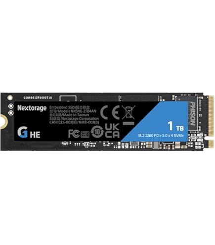 Amazon | Nextorage 1TB SSD 内蔵 M.2 2280 PCIe Gen 4.0 x 4 NVMe 1.4