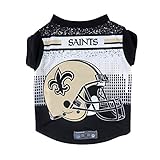 NFL新しいOrleans SaintsペットパフォーマンスTシャツ、スモール