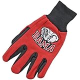 NCAA McArthur Alabama Crimson Tideツートンカラーユーティリティ手袋