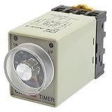 TOOGOO AC 110V 8P　0-60分範囲　調整可能の遅延タイマー時間リレー　AH3-3