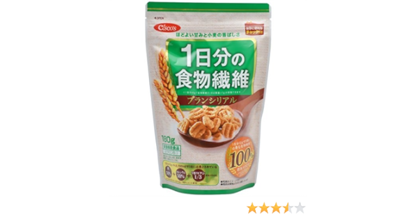Amazon 日清シスコ 1日分の食物繊維ブランシリアル 180g 日清シスコ シリアル 通販