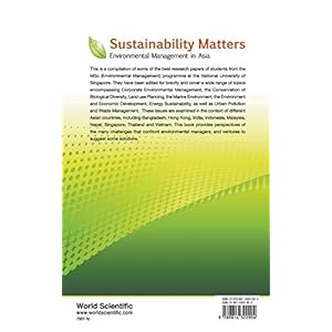 Sustainability Matters: Environmental Management in Asia