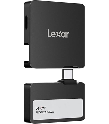 外付けハードディスク・ドライブ Lexar 2TB Professional Go Portable SSD Amazon | Lexar Professional Go Portable SSD 2TB ハブ付き Apple